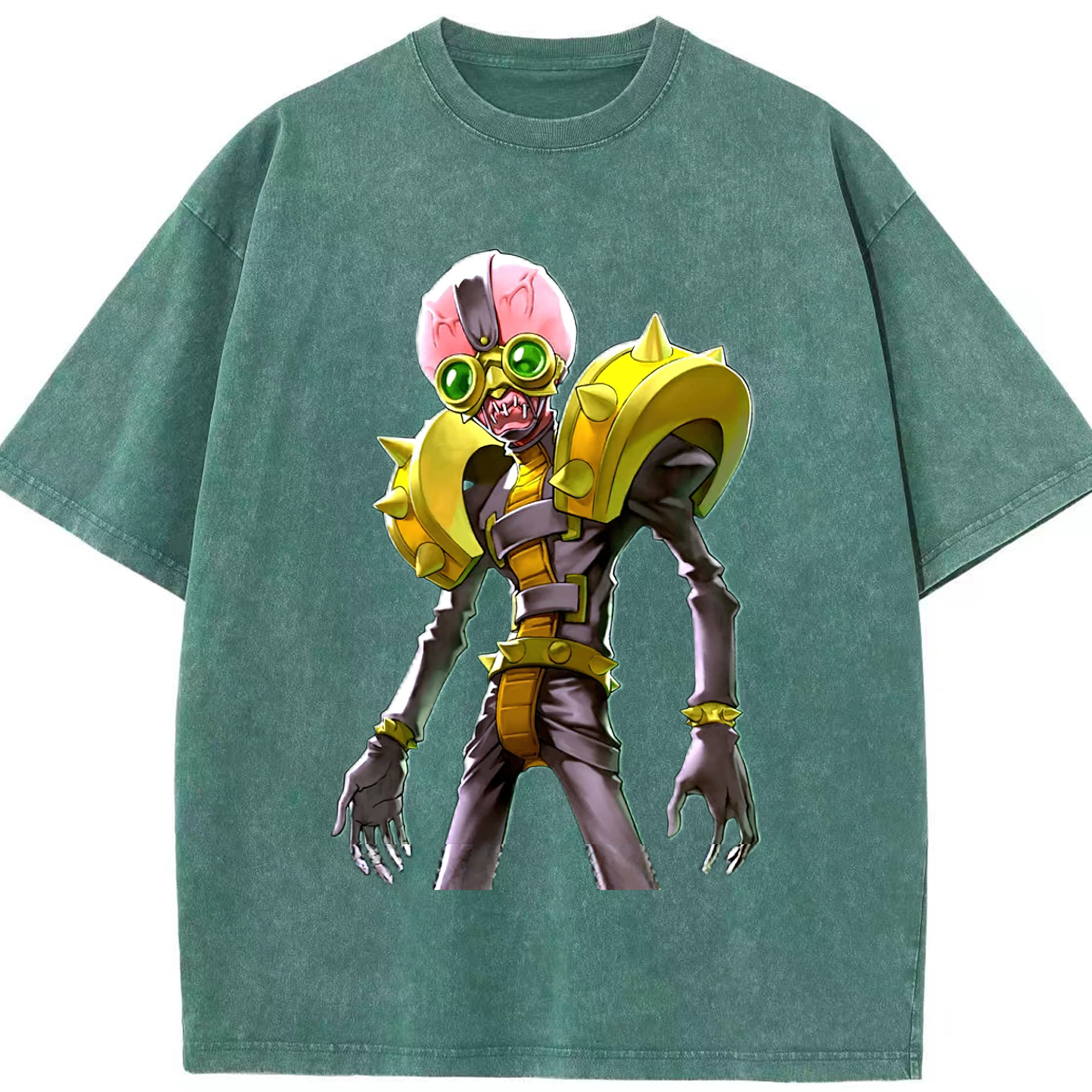 （画像用） 遊☆戯☆王 Yu-Gi-Oh! 綿100% ヴィンテージ風 半袖Tシャツ（フロントプリント）